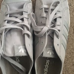 Adidas gray sneakers male